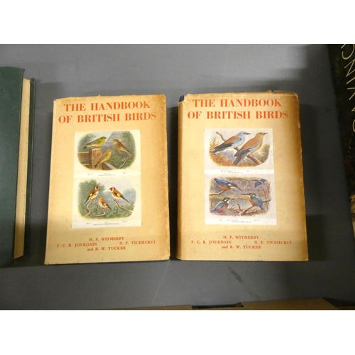 2 - BANNERMAN & LODGE.  The Birds of the British Isles. 10 vols. only, incl. duplicates. Col. illus.... 