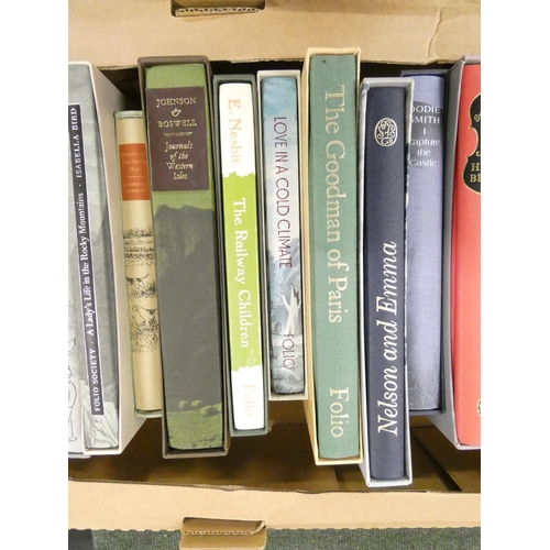 226 - FOLIO SOCIETY.  15 various vols. in slip cases.