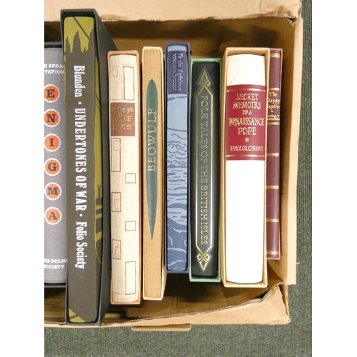 227 - FOLIO SOCIETY.  15 various vols. in slip cases.