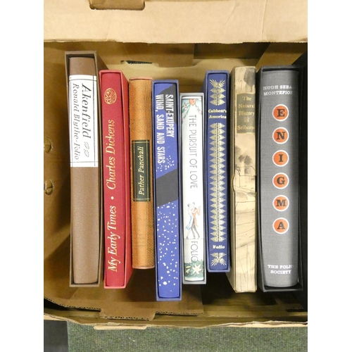 227 - FOLIO SOCIETY.  15 various vols. in slip cases.