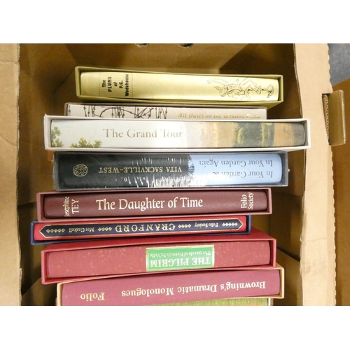 228 - FOLIO SOCIETY.  15 various vols. in slip cases.