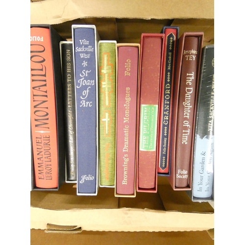 228 - FOLIO SOCIETY.  15 various vols. in slip cases.