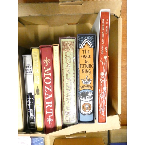 229 - FOLIO SOCIETY.  15 various vols. in slip cases.