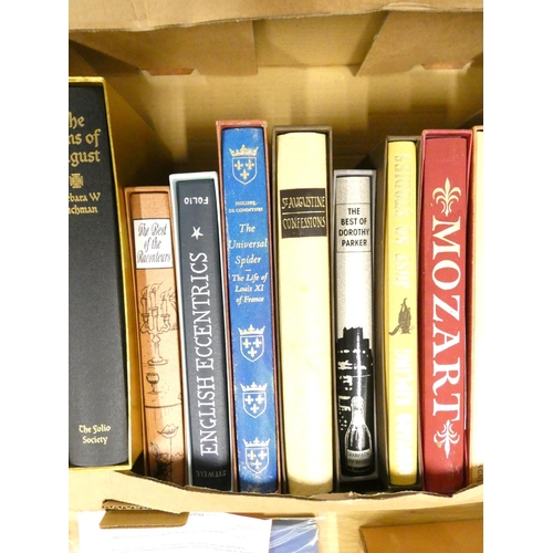 229 - FOLIO SOCIETY.  15 various vols. in slip cases.