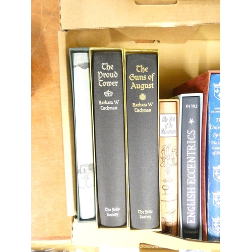 229 - FOLIO SOCIETY.  15 various vols. in slip cases.