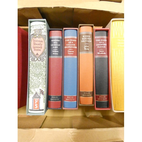 230 - FOLIO SOCIETY.  14 various vols. in slip cases.