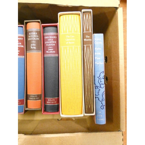 230 - FOLIO SOCIETY.  14 various vols. in slip cases.