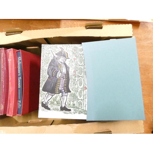 230 - FOLIO SOCIETY.  14 various vols. in slip cases.