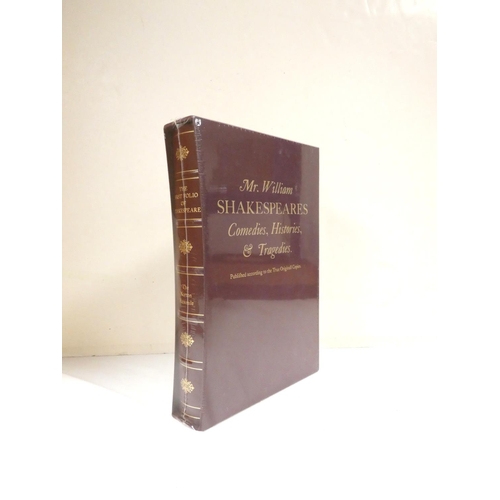 232 - FOLIO SOCIETY.  The Norton Facsimile of the First Folio of Shakespeare. Folio in slip case... 