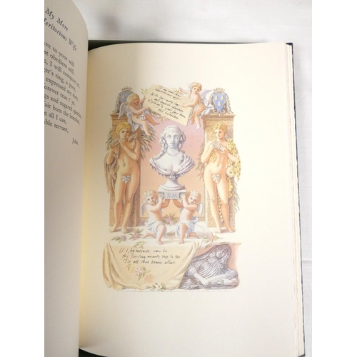 233 - FOLIO SOCIETY.  Perfect & Imperfect Enjoyments, Poems by John Wilmot, Earl of Rochester. Lt... 