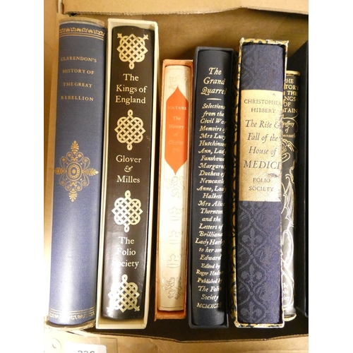 236 - FOLIO SOCIETY.  14 vols. in slip cases, historical.