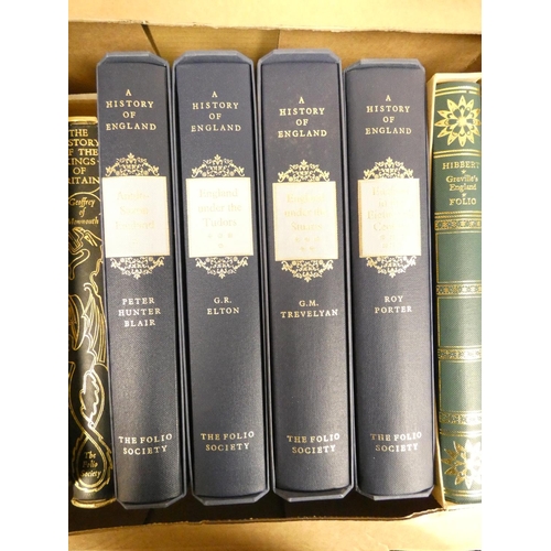 236 - FOLIO SOCIETY.  14 vols. in slip cases, historical.