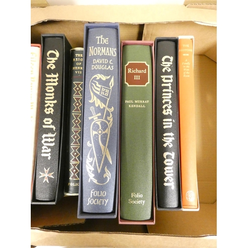 237 - FOLIO SOCIETY.  11 vols. in slip cases, medieval & Tudor history.