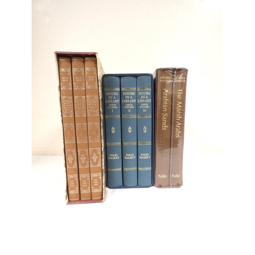 250 - FOLIO SOCIETY.  Daniel Defoe. A Tour Through the Whole Island of Great Britain. 3 vols. in slip case... 