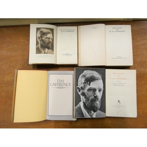 29 - LAWRENCE D. H.  The Letters, 1932; The Collected Poems, 1932 & The Tales, 1934 (2nd issue). Each... 