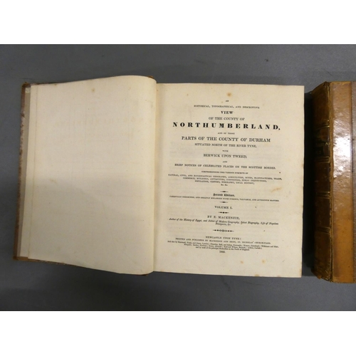 5 - MACKENZIE E.  An Historical, Topographical & Descriptive View of the County of Northumberland. 2... 