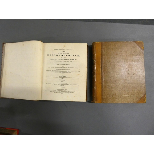 5 - MACKENZIE E.  An Historical, Topographical & Descriptive View of the County of Northumberland. 2... 