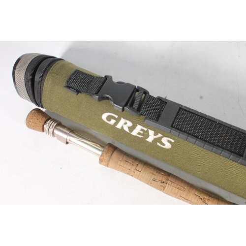 1476 - Greys XF2 ten foot four piece fly fishing rod #6, with rod case.