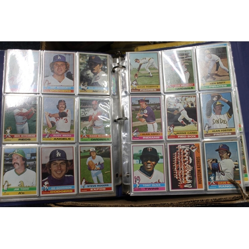 1496 - Large box of vintage baseball and other trading cards, thousands.