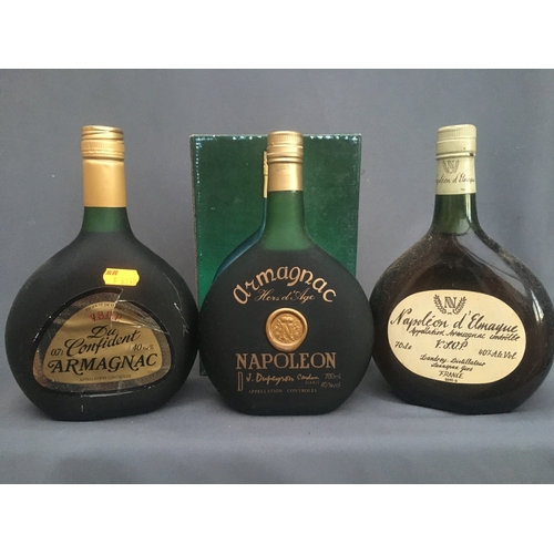 【初売り】 40% brandy Armagnac VSOP D'ELMAQUE NAPOLEON abv. DU 70cl, ブランデー