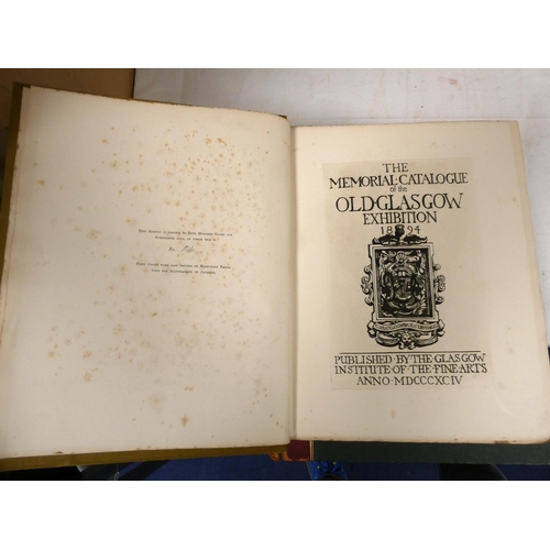 44 - GLASGOW INSTITUTE OF THE FINE ARTS.  The Memorial Catalogue of the Old Glasgow Exhibition.... 