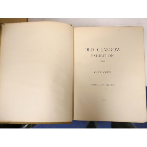 44 - GLASGOW INSTITUTE OF THE FINE ARTS.  The Memorial Catalogue of the Old Glasgow Exhibition.... 