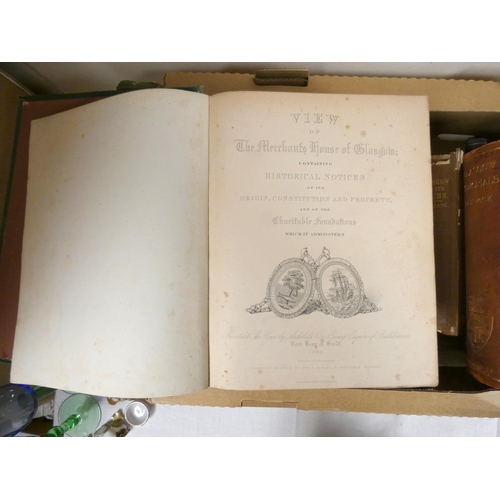 45 - HILL WILLIAM H.  History of the Hospital & School of Glasgow Founded by George & Thomas Hutc... 