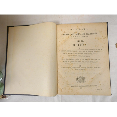 46 - CLELAND JAMES.  Enumeration of the Inhabitants of the City of Glasgow & Its Connected ... 