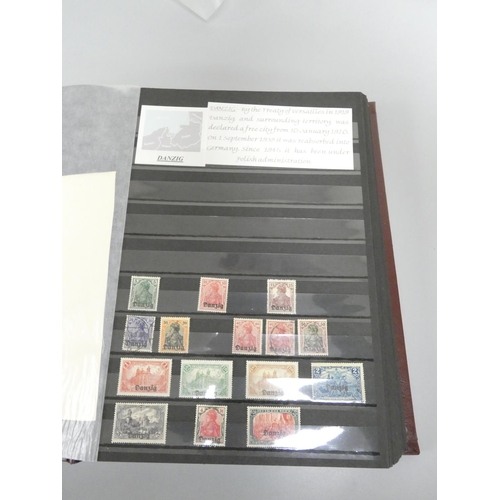 365 - Germany. Four albums of postage stamps comprising of Imperial to late 20th century issues, to includ... 