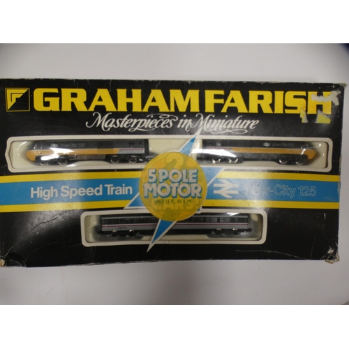 11 - Large collection of model railway accessories to include Graham Farish N gauge HST Inter-City 125 tr... 