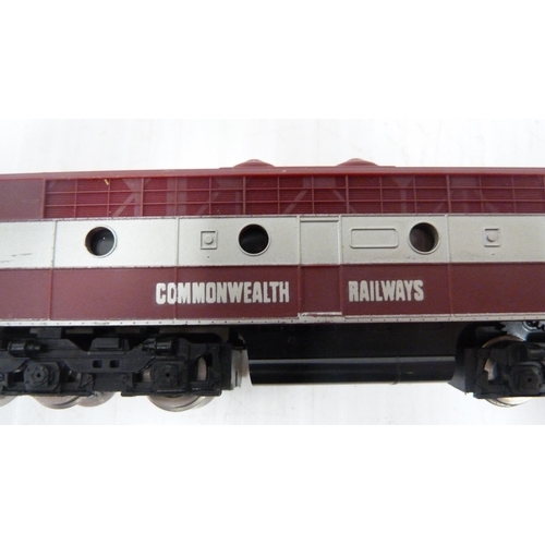 36 - Tri-ang OO gauge R.871 4-6-2 LMS Coronation loco (maroon) and tender, boxed, OO gauge Silver Link lo... 