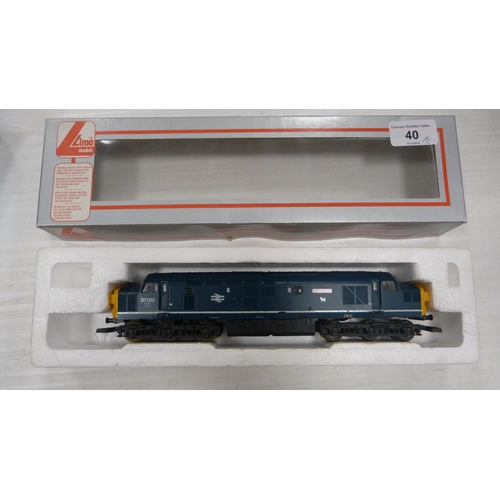 40 - Lima OO gauge Class 37 diesel loco 'Loch Rannoch', Lima OO gauge BR Research Railway Technical Centr... 