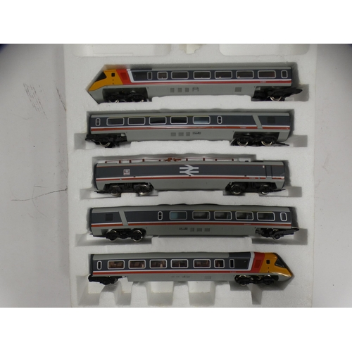 7 - Bachmann OO gauge 158 DMU two-car set, Hornby OO gauge Eurostar first class divisible passenger salo... 