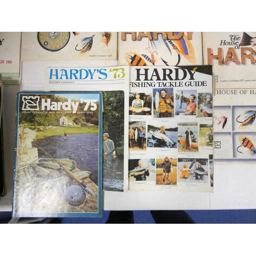 117 - HARDY BROS., ALNWICK.  Bundle of Angler's catalogues & other Hardy pamphlets & publications.... 