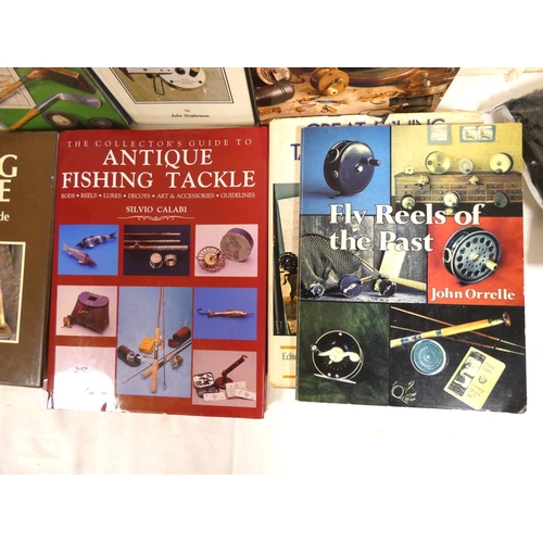 123 - Fishing Tackle Collecting.  11 various reference works & collecting guides incl. quart... 