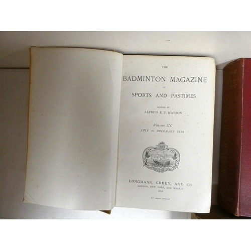 131 - SHARP HENRY.  The Gun, Afield & Afloat. Illus. Orig. pale green cloth gilt. 1904; also... 