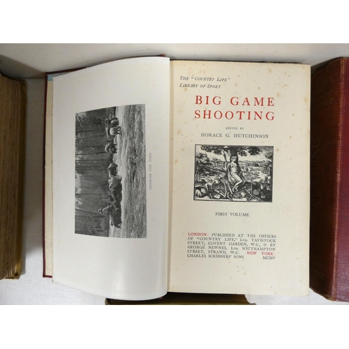 131 - SHARP HENRY.  The Gun, Afield & Afloat. Illus. Orig. pale green cloth gilt. 1904; also... 