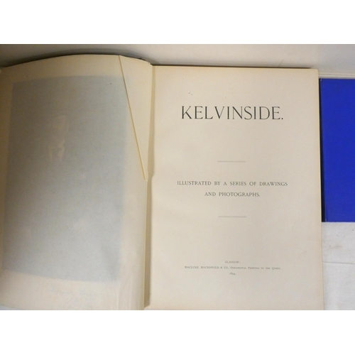 64 - MACLURE, MACDONALD & CO. (Pubs).  Kelvinside, Illustrated by a Series of Drawings &... 