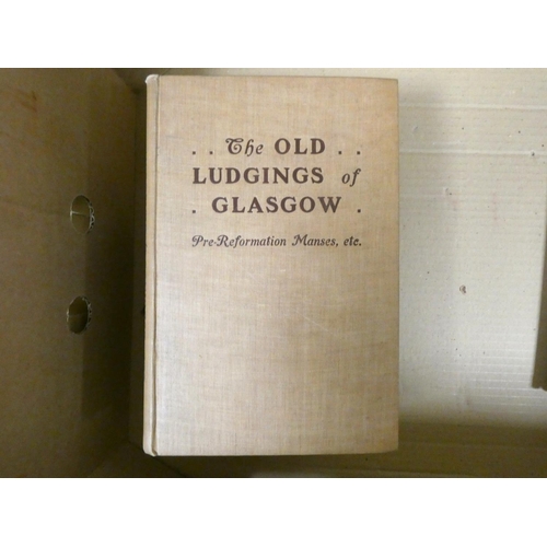 69 - PRIMROSE JAMES.  Medieval Glasgow. Illus. Red faux qtr. morocco. Glasgow, 1913; also a car... 
