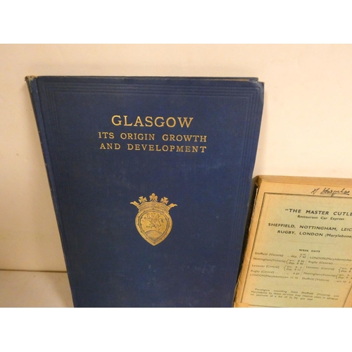 70 - GUNN J. & NEWBIGIN M. I. (Eds).  The City of Glasgow, Its Origin, Growth & Develop... 