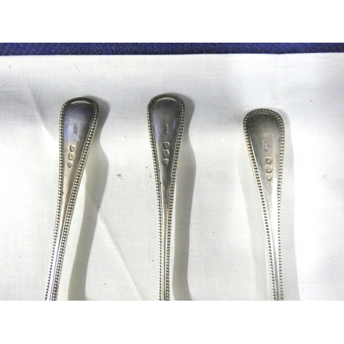 167 - Three George Mauldsley Jackson silver forks 1895 London (112grms)