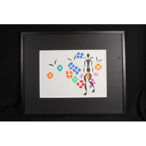 554 - HENRI MATISSE (French 1869-1954), La Negresse, Verve lithograph, unsigned, 34cm x 48cm, frame 64cm x... 