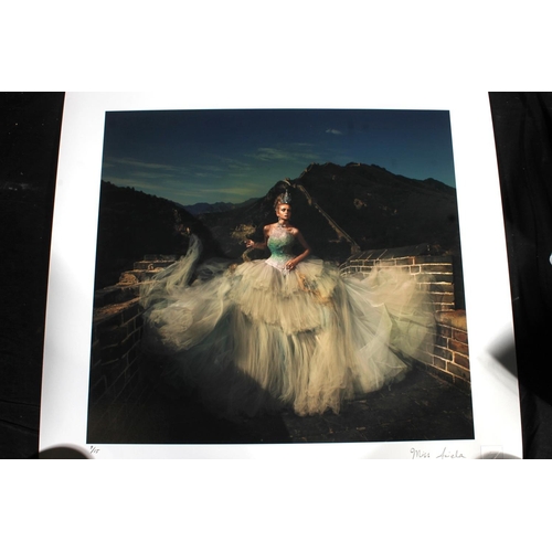 597 - MISS ANIELA, Up The Great Wall and The Governess, inkjet pigment print on Hahnemuhle photo rag baryt... 