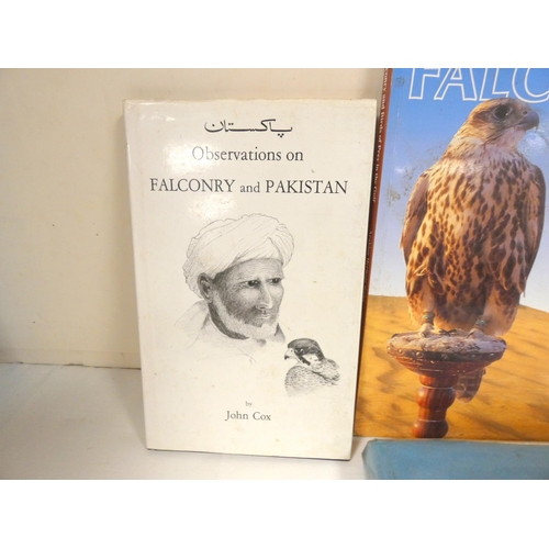 147 - COX JOHN.  Observations on Falconry & Pakistan. Illus. Orig. dark cloth in d.w. Signed... 