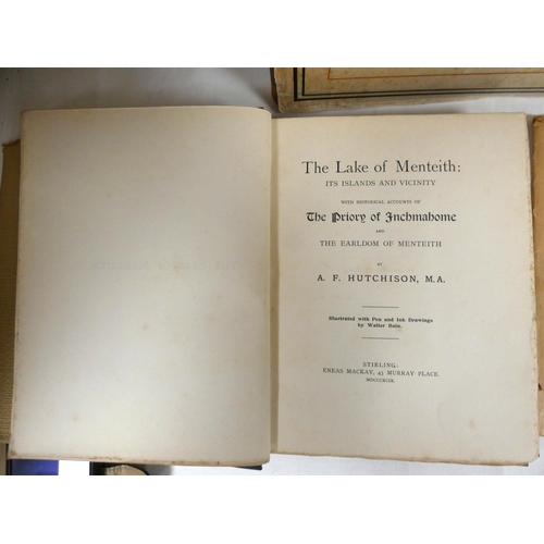 160 - CUNNINGHAME GRAHAM R. B.  The District of Menteith.  Ltd. ed. deluxe 60/250, signed by the author &a... 