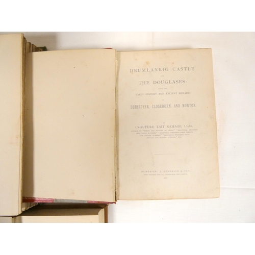 170 - RAMAGE CRAUFURD T.   Drumlanrig Castle & the Douglases ... of Durisdeer, Closeburn & Morton.... 