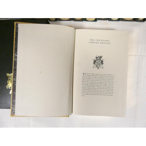 202 - CHURCHILL WINSTON S.  The First Collected Works of Sir Winston Churchill, Centenary Limited Edition.... 