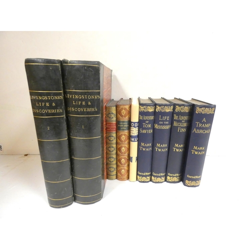 204 - RITCHIE J. E.  The Pictorial Edition of the Life & Discoveries of David Livingstone. 2 vols. Lit... 