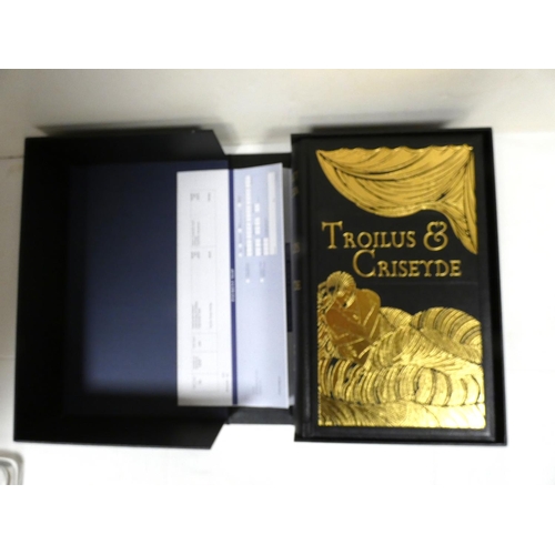 257 - FOLIO SOCIETY.  Troilus & Criseyde by Geoffrey Chaucer. Ltd. ed. 152/1250. Wood eng. i... 