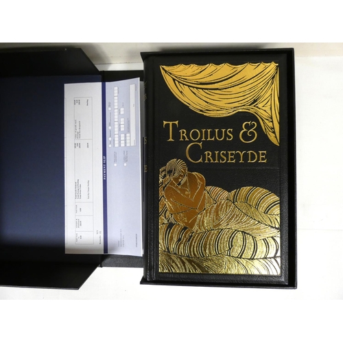 257 - FOLIO SOCIETY.  Troilus & Criseyde by Geoffrey Chaucer. Ltd. ed. 152/1250. Wood eng. i... 